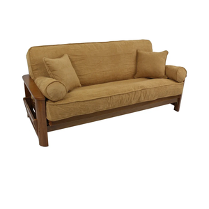 Convertible Futon Sofa Bed, Multifunctional Sofa Bed, Folding Sofa Bed Floor Mattress, Comfy Loveseat Sleeper Sofa with Adjustable Backrest for Living Room Bedroom,Coffee