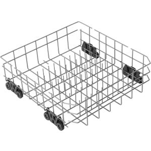 W10728159 Dishwasher Lower Rack with Wheels, Fit for Kitchenaid Dishwasher Rack, W10525646 W10780925 Dishwasher Rack Lower Intended for Maytag Dishwasher Parts Deep 22in Wide 20.8in