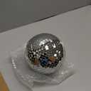 Alytimes Mirror Disco Ball - 8-Inch Cool and Fun Silver Hanging Party Disco Ball Big Party Decorations, Party Design