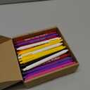 Crtiin 50 Pcs Gel Ink Pens Motivational Pen for Coworkers Inspirational Pens Bulk Smooth Writing Affirmation Pen for Students Thank You Gifts for Staff Volunteer(Assorted Color,Motivational)