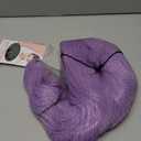 BUFASHION 18" Long Wavy Curly Light Purple Synthetic Wig for Women Girls Cosplay Wig Halloween Costume Wig with Wig Cap (Light Purple)