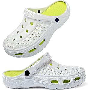 Women Men Orthopedic Clogs Arch Support Garden Shoes Sandals Slippers with Plantar Fasciitis Insoles, 6-7 Women/4.5-5.5 Men