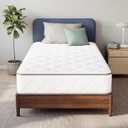Twin Size Mattress, 8 Inch Hybrid Comfort & Supportive Mattress in a Box, Cooling Gel Memory Foam and Spring with Pressure Relief, CertiPUR-US Certified