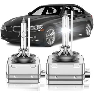 SENROBO Fit for BMW 2007-2016 320i 328i 335i Xdrive GT E90 E92 E93 2014-2016 428i 435i 2017-2019 430i 440i D1S HID Xenon Headlight Bulbs, 750li 760li High Low Beam Bulb, 6000K Cool White, Pack of Only1