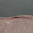 Pink Rose Gold Birthday Party Tablecloths Rose Gold Sequin Printed Plastic Table Cover Glitter Diamonds Happy Birthday Background for Girl Wedding Graduation Anniversary Indoor Outdoor（Plastic)