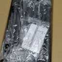 Laiensia Double Rods Garment Rack with Wheels, Clothing Rack for Hanging Clothes,4 Hooks, Multi-functional Bedroom Clothes Rack, Black