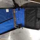 Case-it Mighty Zip Tab School Zipper Binder | 3-Inch O-Rings, 600-Sheet Capacity, 5-Subject Expanding File Folder, Multiple Pockets & Storage Organizer, Shoulder Strap | D-146 Midnight Blue