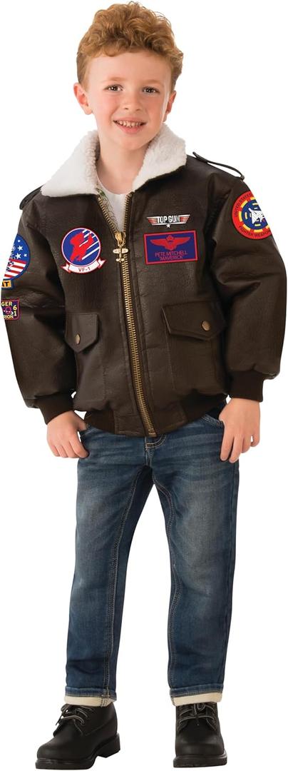 Rubie's Top Gun Child's Costume Bomber Jacket