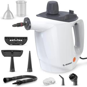 Handheld Steam Cleaner  Multipurpose High-Pressure Steamer with 9-Piece Accessory Set  Powerful Cleaning for Home, Kitchen, Car, and Upholstery  Chemical-Free Surface Cleaner