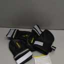 QUMY Dog Shoes for Large Dogs, Medium Dog Boots & Paw Protectors for Winter Snowy Day, Summer Hot Pavement, Water-Resistant in Rainy Weather, Outdoor Walking, Indoor Hardfloors Skid-Resistant Sole (Size 6: 2.6''x3.0''(W*L) (Pack of 4))