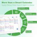 10.1 Smart Digital Calendar - Interactive Touch Screen, HD Display, Wall Mountable Family Organizer with Chore Chart, To-Do Lists & App Sync for Home & Office, Warm Motherss Day Gift, Gift for Her