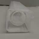 PMMASTO Adhesive Acrylic Spice Rack Organizer for Wall with Nano Double Sided Tape, Spice Shelf Organization for Kitchen Cabinet Door/Pantry Door, Wall Mount Seasoning Rack (Clear-2 Pack)