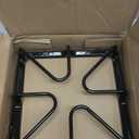 Allstare WB31K10034 Grate Replacement Parts for GE Burner Grate Stove Parts 8.4 x 8.46 General Electric Gas Range Parts Stove Surface Top Grate Cast Iron Rack 4 Pack