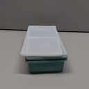 2 cup Silicone Freezer Trays with Lids, Silicone Soup Freezer Molds, Easily prepare portioned meals, Great for storing soups, lasagna, leftovers, sauces and other dishes, Dishwasher, Oven Safe (Green)