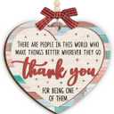 Thank You Ornament for Christmas Tree Decorations, Thank You Christmas Ornaments 2025, Appreciation Gifts for Women and Men, Retirement, Farewell