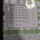 Lintex Home Ferns Vinyl Tablecloth 52 x 70 Rectangle Flannel Back BBQ