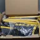 Newbyinn Volleyball Rebounder Net, Volleyball Training Equipment, Bounce Back Net for Volley Ball Practice with 5 Adjustable Rebound Angles 7x4 ft