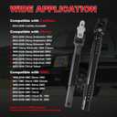 Upper & Lower Intermediate Steering Shaft Column Compatible with Cadillac Escalade GMC Sierra Yukon Chevy Silverado Avalanche Suburban 1999-2006 4WD Only Replaces# 25958109 19329330