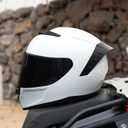 Full Face Motorcycle Helmets WS611 DOT Approved Men Women | Motorcycle Helmet is ABS Shell,Street Bike Racing Motorbike Motorcycle Helmet with Tinted Visor