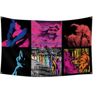 LCFHOME TV Singer Girl Tapestry Flag Album Cover Tapestry 3x5Ft Home College Dorm for Girl Bedroom Wall Decor