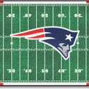 FANMATS - 7341 NFL New England Patriots Nylon Face Football Field Runner 30"x72"