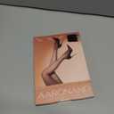 3 Pairs pantyhose for women20 Denier High Waist sheer tights (Black, S)