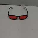 Orange Red Lenses Glasses Blue Ray Filer Computer Glasses Light Blue Eyeglasses 100% Blcoking SH068D 2 pk