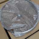 WANGYUANJI 12.6" Iron Wok with Lid, Flat Bottom Nonstick Wok Pan with Detachable Wooden Handle, Chinese Stir Fry Pan for Induction, Gas and Electric Stoves