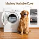 Comfort Expression Extra Large Dog Bed Orthopedic - XL Washable Pet Bed for Big Dog Waterproof Pet Couch Memory Foam Sofa Bolster with Removable Cover - 42 x 30
