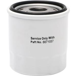 6671057 Engine Oil Filter Compatible with Bobcat Excavator 319 320 321 322 323 324 325 Loader 453 463 E14 E16 MT50 MT52 MT55 MT85 418 J37-1007