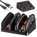 2 x FUNDIARY Charging Grip, Ergomonic Comfort Grip for Nintendo Switch 2 Controllers, Portable Charger Dock with USB Type-C Cable and LED Light Indicators, High Speed Charge While Play