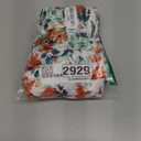 Women's Halter Neck Floral Maxi Dress 2024 Summer Boho Long Sundress Sexy Sleeveless Backless Flowy Ruffle Dress (Orange)