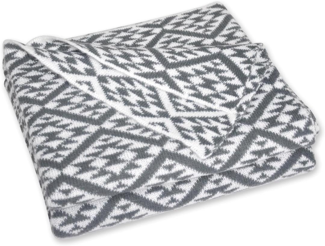 Knitted Tassel Throw Blankets,Boho Throw Blanket,Soft Lightweight Air Conditioning Blanket for Sofa, Chair, Bed, Camping, Picnic, Travel, Lightweight Bed Blanket,60x50 (color-D03)