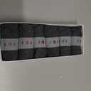 No Show Socks for Men Size 9-12/12-15 Invisible Low Cut Breathable Cotton Liner Socks With Non Slip Grip (Gray, S)