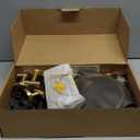 5-Piece Towel Bar Set Brushed Gold Bathroom Hardware Accessories Set Includes Multi-Purpose Toilet Paper Holder,Towel Holder Sets for Bathroom Stainless Steel Wall-Mounted 23.6in