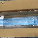 Mahjong Racks with Pushers 4PCS Set Majiang Tile Holder Acrylic Mahjong Racks Accessories and Gifts (Glitter Blue)