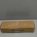 KAMANINA Bronze Curtain Rods for Windows 72 to 144 Inches (6-12ft), 1 Inch Long Curtain Rod 32 to 144, Heavy Duty Decorative Single Drapery Rods, Twisted Cage End