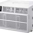 Whirlpool 18,000 BTU 230V Window Air Conditioner with Supplemental Heat, Window Mounted AC Unit with Heater for Apartment, Living Room, Bedroom, Large Rooms up to 1000 Square Feet