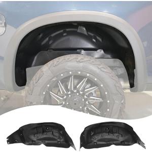 Rear Wheel Well Guard Compatible with 2019-2026 Chevy Silverado 1500 Tire Inner Fender Wheel Well Liner Replacement for 2019-2026 Chevy Silverado Accessories