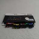 Art+soul 24 Colors Acrylic Paint Pens-Dual Tip Markers, Vibrant, Long Lasting Colors that Dry Quickly, Ideal for Canvas, Paper, Glass, Ceramic, Wood, and Rock