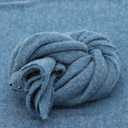 Zeroest Newborn Photography Wrap - Newborn Photoshoot Props - Boys & Girls Posing Stretch Knit Blanket (Blue, Small)