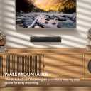 LARKSOUND Small Sound Bar for TV, PC, Gaming, Surround Sound System, Mini TV Speaker Soundbar with Bluetooth/HDMI ARC/Optical/AUX/USB Connections