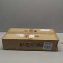 DIWNELEM 2Pcs Floor Candelabra Wedding Centerpieces Gold Candelabra Centerpieces 5 Arm 42" Tall Metal Candle Holder Metal Candlestick Holders with Acrylic Removable Lampshade for Christmas Decoration