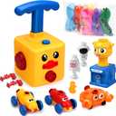 Balloon Launcher Car Toy Set,Balloon Powered Car for Kids Boys Girls 3+ and Classroom,Party Supplies Balloon Pump,Balloon Power Car (Duck)