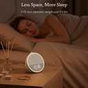 Sound Machine, Alarm Clock, Night Light, Screen-Free Sleep Routine | 30 Sounds, 10 Gentle Alarms, Sleep Timer, White Noise Machine for Sleep, Adults, Bedroom, Nightstand, Office, Travel(Cream)