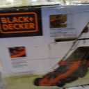 BLACK+DECKER Electric Lawn Mower with Bike Handle, 15-Inch, 10-Amp, Corded (BEMW472BH)