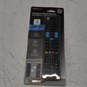 GE Samsung Replacement Remote, Universal Remote Control Compatible for Roku, Apple TV, Smart TV, Soundbar, Streaming Player, Blu Ray, DVD, DVR, 4 Device, Black, 44235