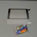 Touch Screen Digitizer for iPad Mini 1 2 A1432 A1454 A1455 A1489 A1490 Replacement Screen Parts, with IC Chip,Home Button,Cameral Holder,Black