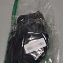 Blooming Jelly Womens High Waisted Bikini Set Tie Knot High Rise Two Piece Swimsuits Bathing Suits (Medium, Black)