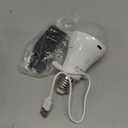 Neporal MagicGlow Rechargeable Light Bulbs with Remote, 3 Colors Shift + Stepless Dimmable Battery Light Bulbs, USB Rechargeable, A19, Up to 24 Hours (3000-6000K, 1, Count)